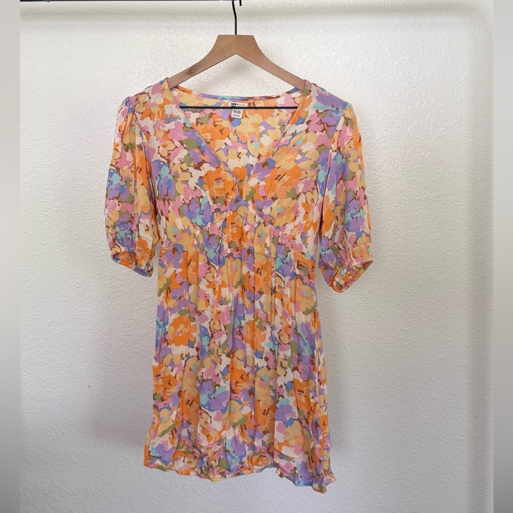 Billabong floral mini dress
